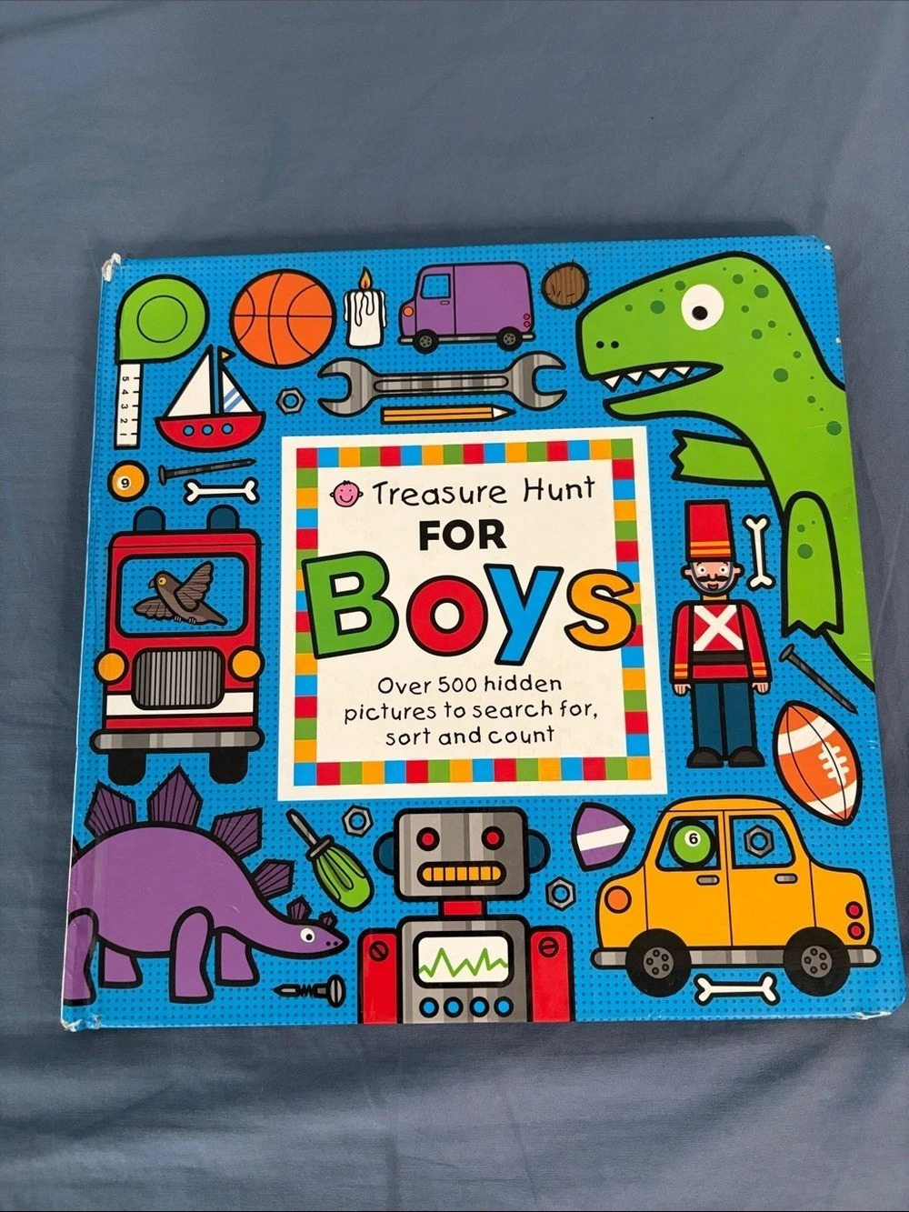 Treasure Hunt for Boys Search-and-Find Book